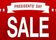 Presidents day to receive record sales