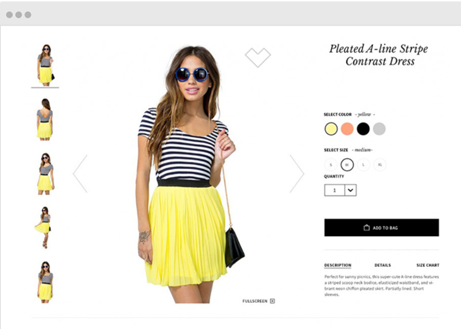 Product page