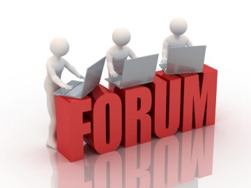 The use of forums