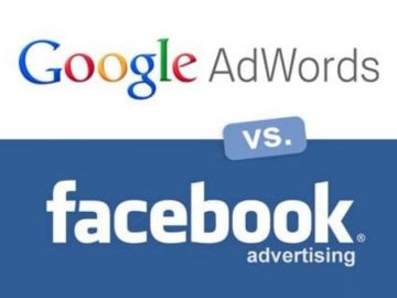 Facebook ads and Google AdWords