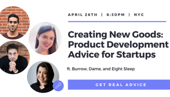 Creating New Goods - Product Development Advice for Startups